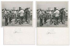 Eighteen 10 x 8 Photos With Shemp, From Various Three Stooges Films & Public Appearances -- 17 Glossy, 1 Matte Finish -- Very Good Condition -- List of Films at NateDSanders.com